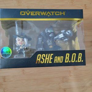 Cute But Deadly OVERWATCH ASHE & B.O.B. 2019 BLIZZARD EXCLUSIVE ASH BOB Figures